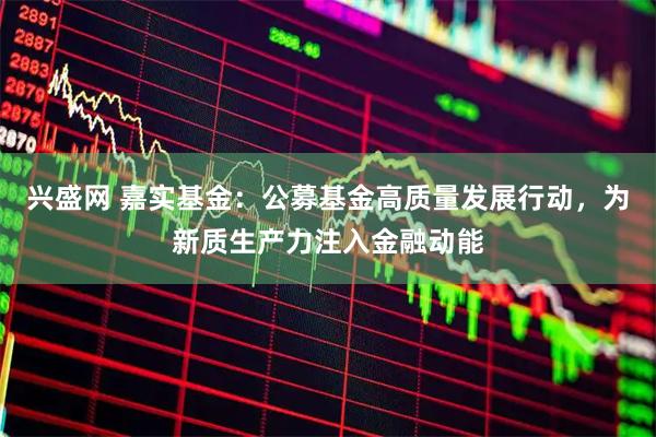 兴盛网 嘉实基金：公募基金高质量发展行动，为新质生产力注入金融动能