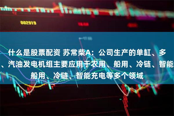 什么是股票配资 苏常柴A:公司生产的单缸、多缸中小功率柴油、汽油发电机组主要应用于农用、船用、冷链、智能充电等多个领域